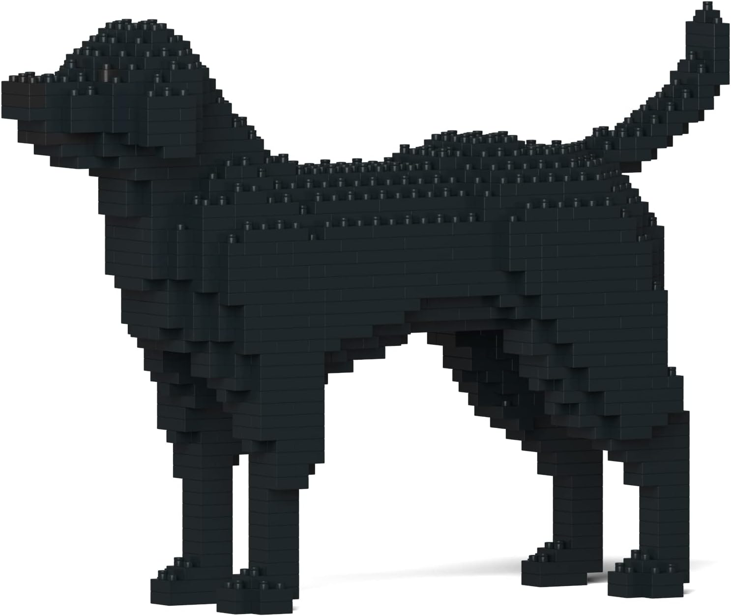 JEKCA Labrador Retriever Brown 19Cm - 770Pcs Animal Building Set - Age 7+