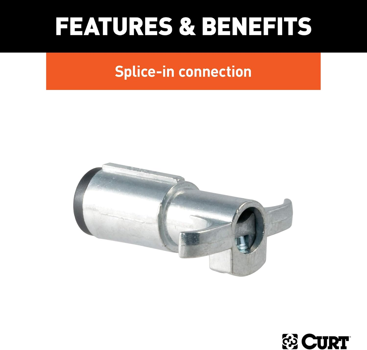 CURT 58060 4-Way round Connector Plug image number 4