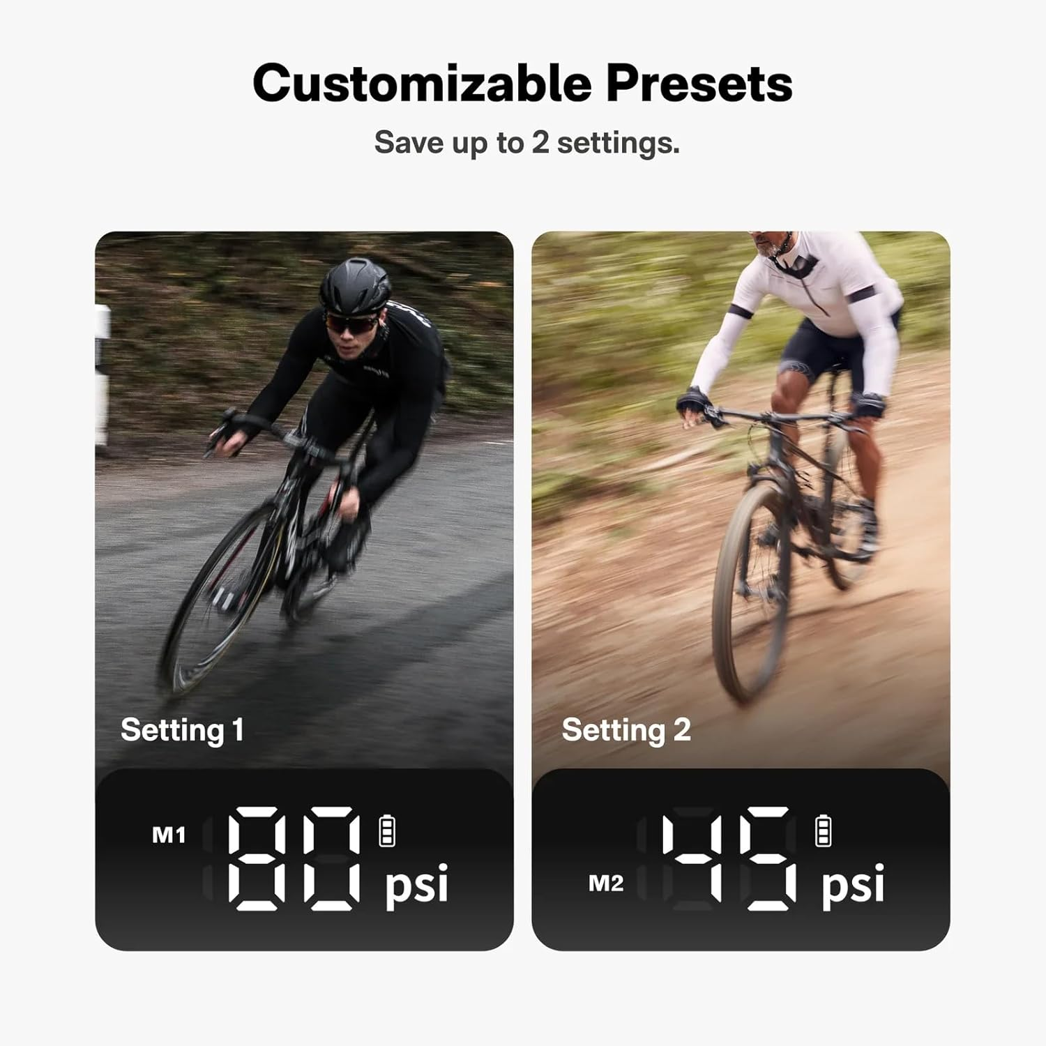 HOTO Air Pump Pocket, 150PSI Wireless Tire Inflator Portable Air Compressor with Digital Display, USB-C Charging, Ideal for Car/Motorcycle/Bike/Ball image number 6