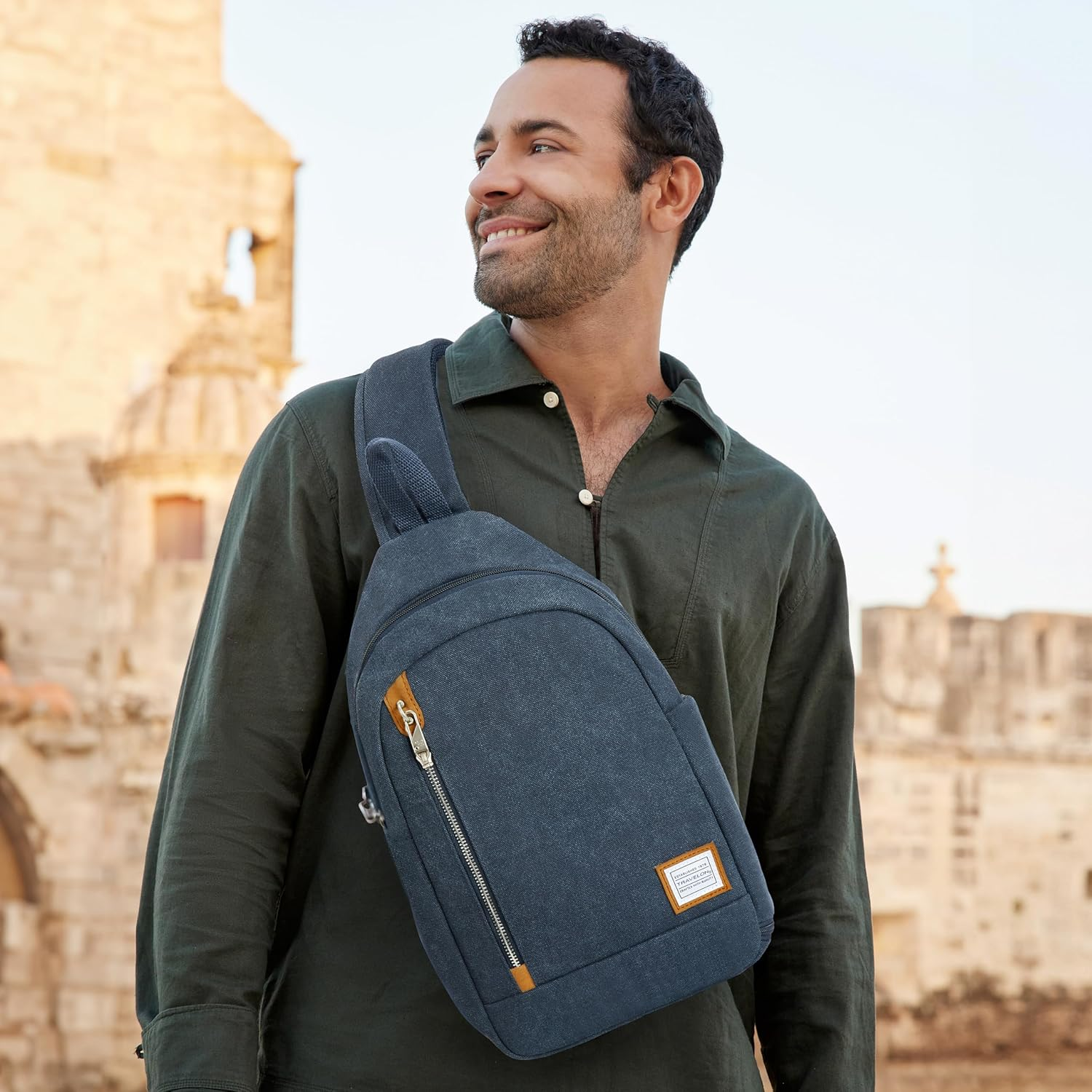 Travelon Anti-Theft Heritage Sling - Pewter image number 4