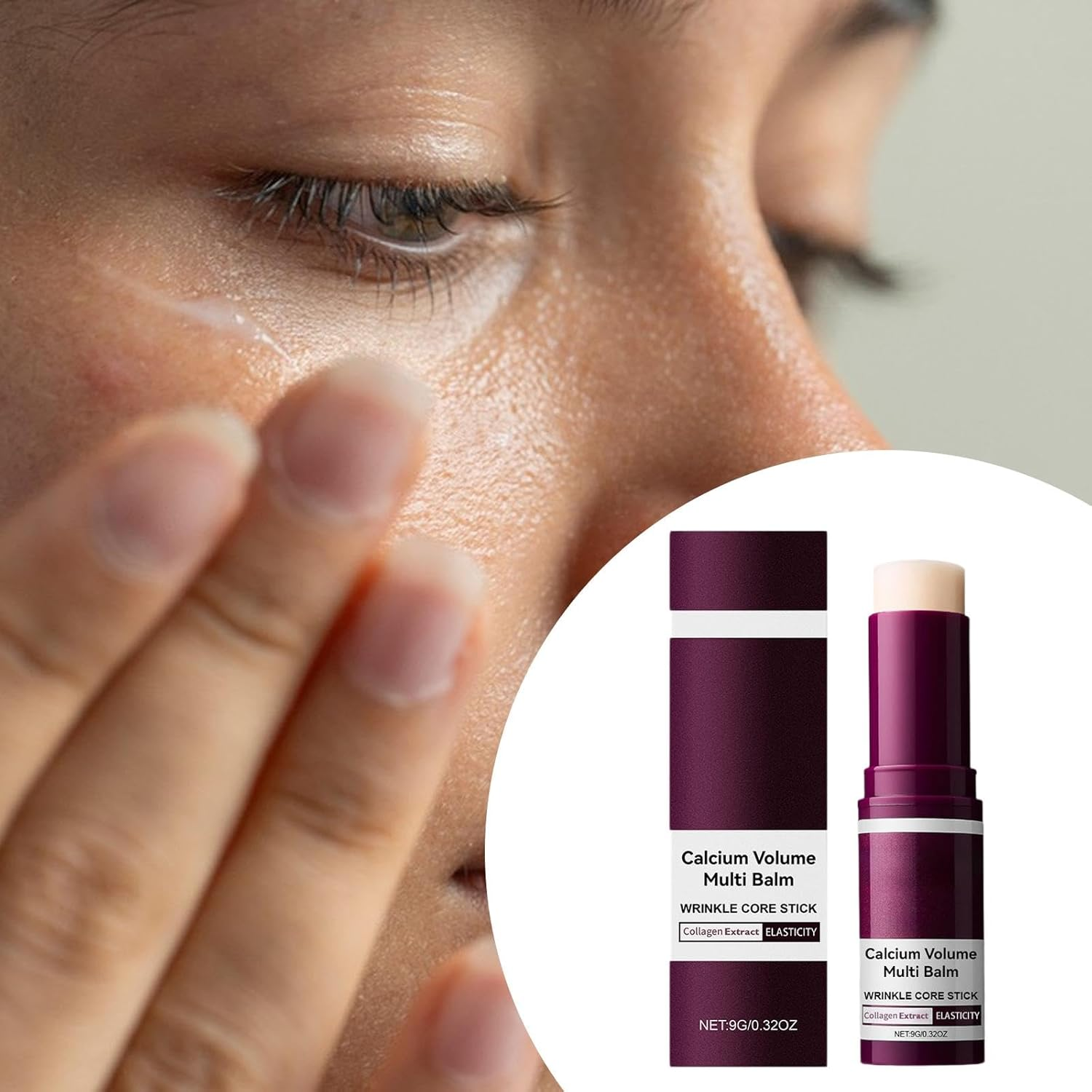 "Abbraccia" Multi Balm Moisturizing,Smooth,Compact for All Skin Types Sturdy Multipurpose for Eyes Lip Neck for Women Girl image number 5