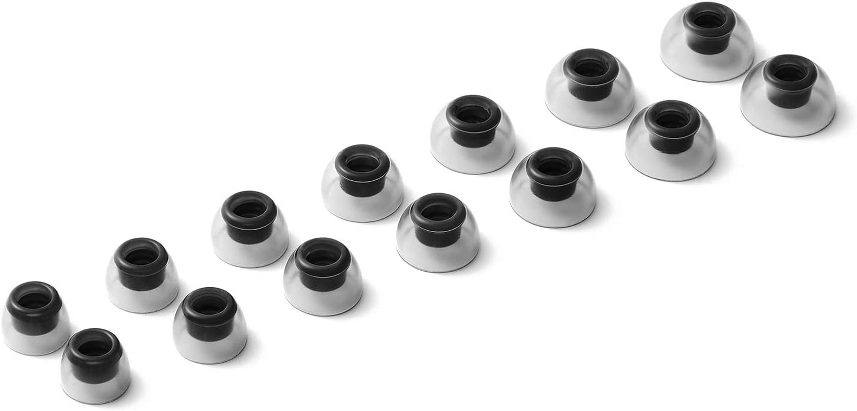 AZLA Sednaearfit Crystal 2 Pairs (Size MS) Replacement Earbud Tips Eartips for TWS image number 6