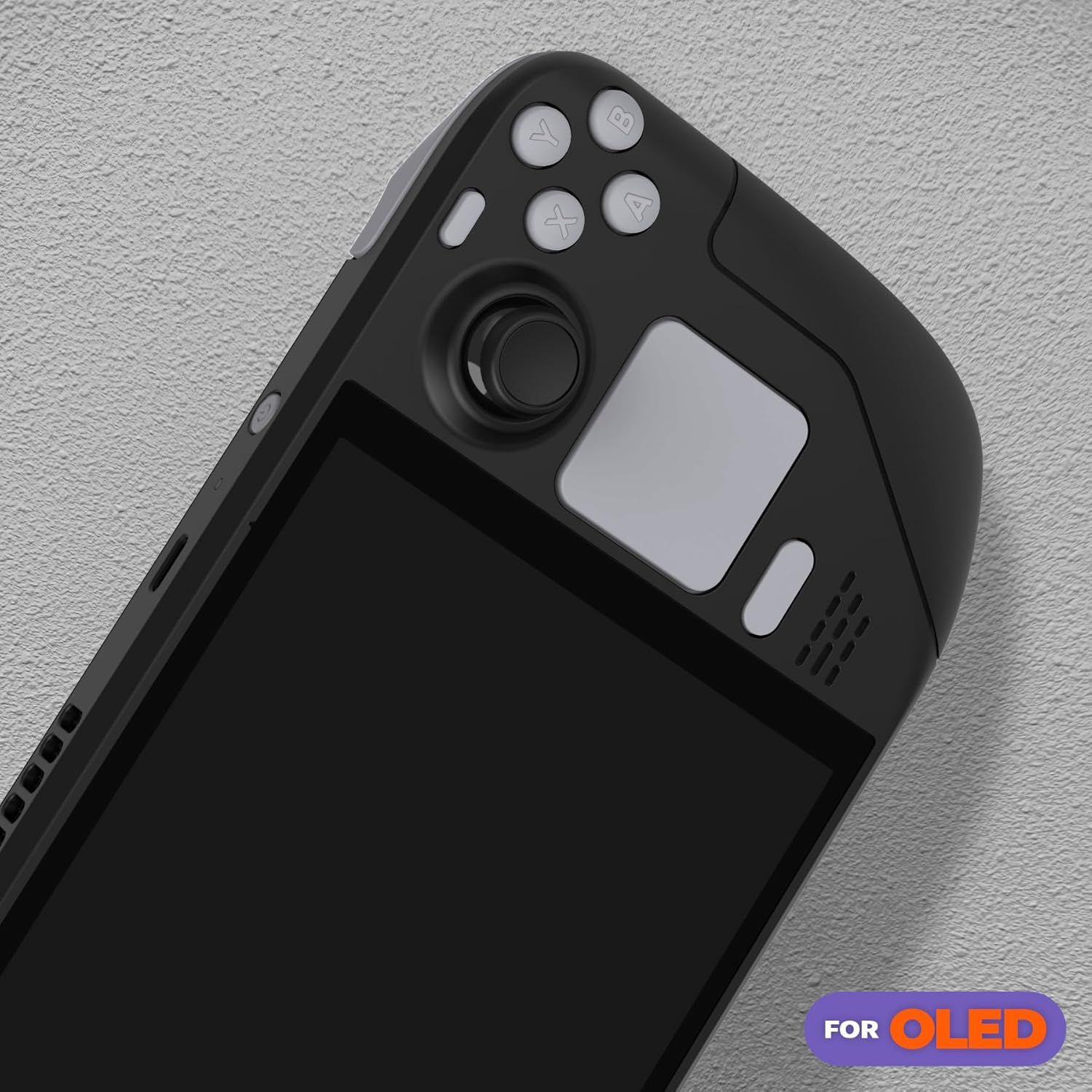 Extremerate Replacement Full Set Buttons for Steam Deck OLED Handheld Console, New Hope Gray DIY Custom ABXY D-Pad Trackpad Bumpers Triggers Buttons with Tools for Steam Deck OLED Console image number 3