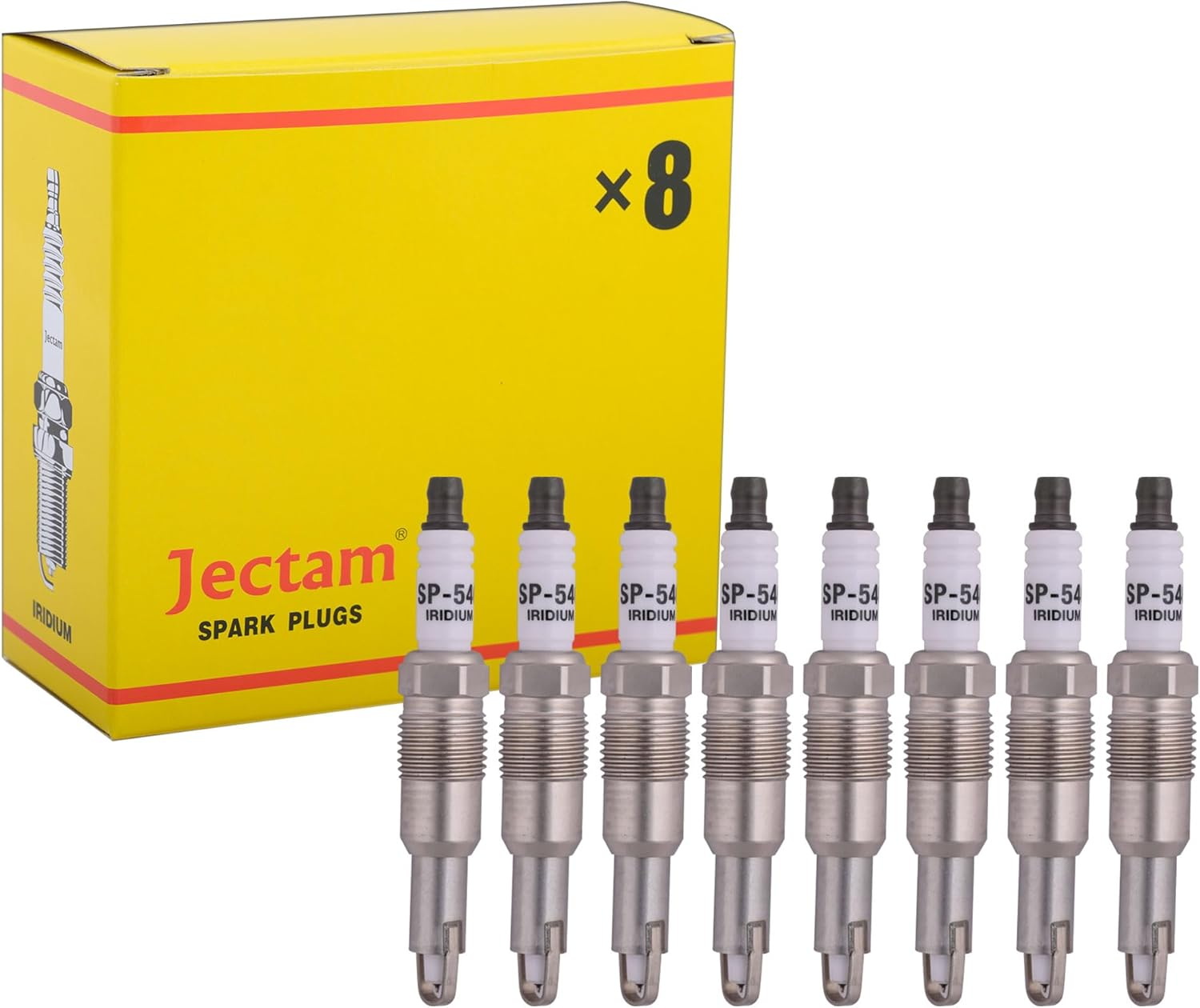 Iridium Spark Plug SP546 8 Pcs Compatible with 04-08 Ford 5.4L Expedition F-150 F-250 F-350 Super Duty Truck Navigator Mountaineer PZT14F PZT1F PZT2F PZT2FF4 image number 6
