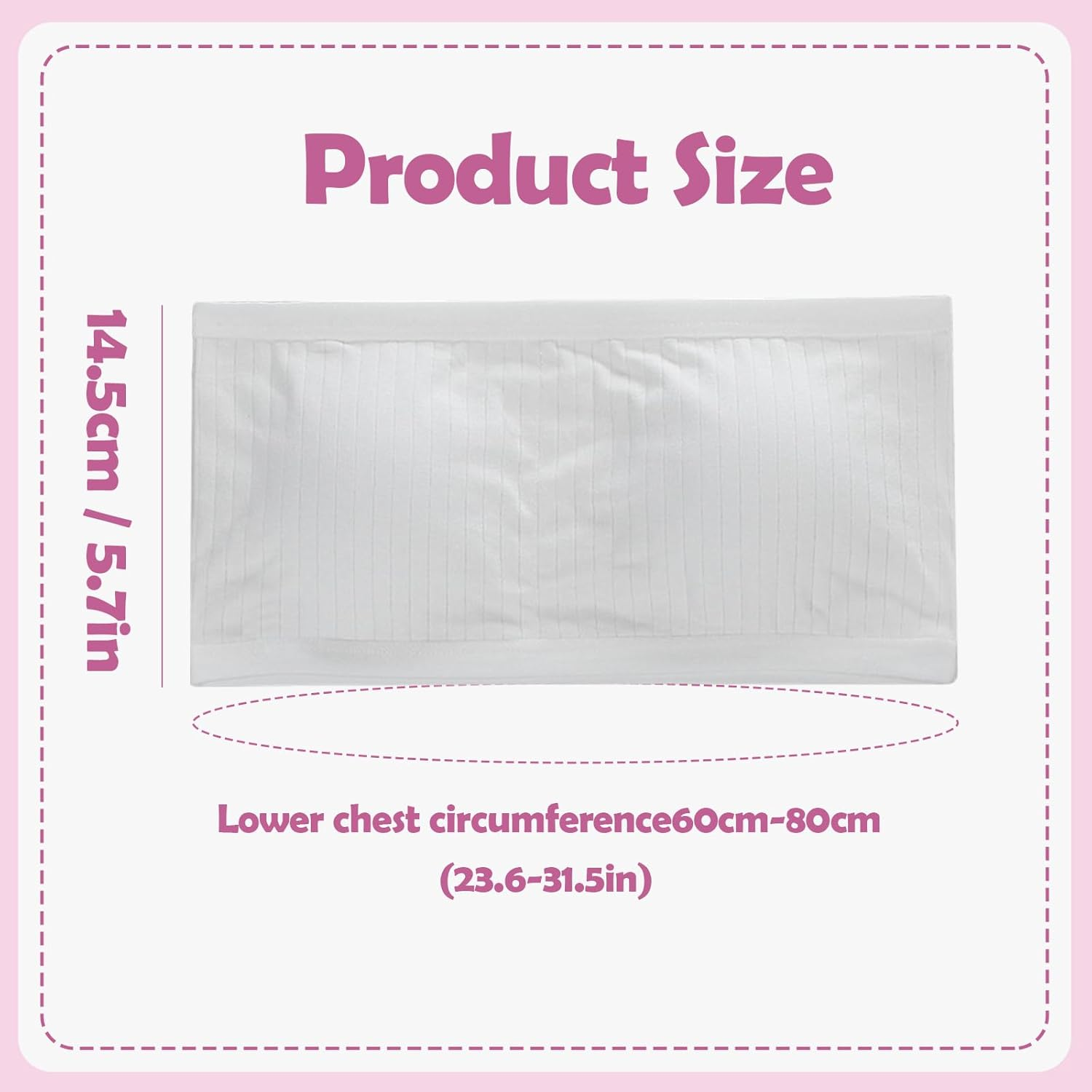 Rylae 5 Pack Girls Sports Bra Stretch Girls Strapless Bra Cotton Breathable Underwear Padded Underwear with Removable Pads Full Cup Sports Bra for Girl Teens 13 to 18 Years Old with Small Breasts image number 5