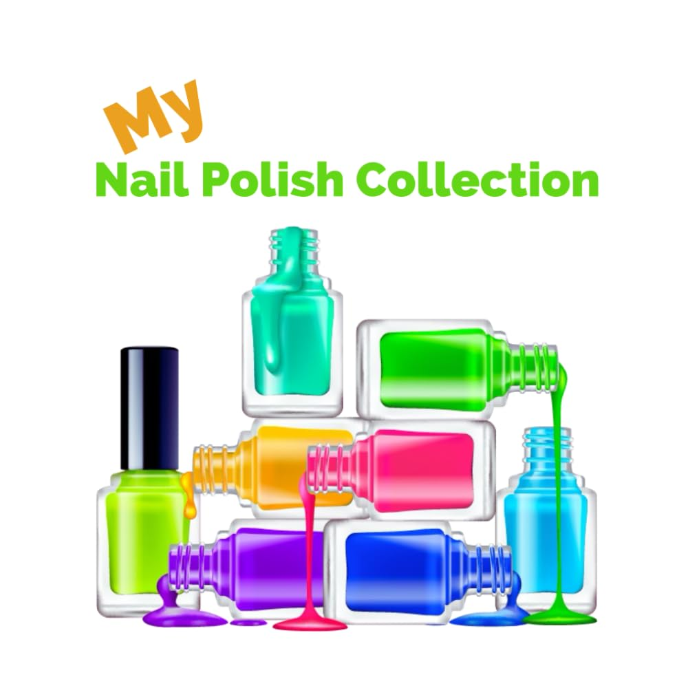 My Nail Polish Collection | Modern Danish Design | 120 Pages, 8.5 X 8.5 in (21,59 X 21,59 Cm) | Vibrant Cover and Modern Styled Notebook with Numbered ... Document Your Nail Polishes Product Details.