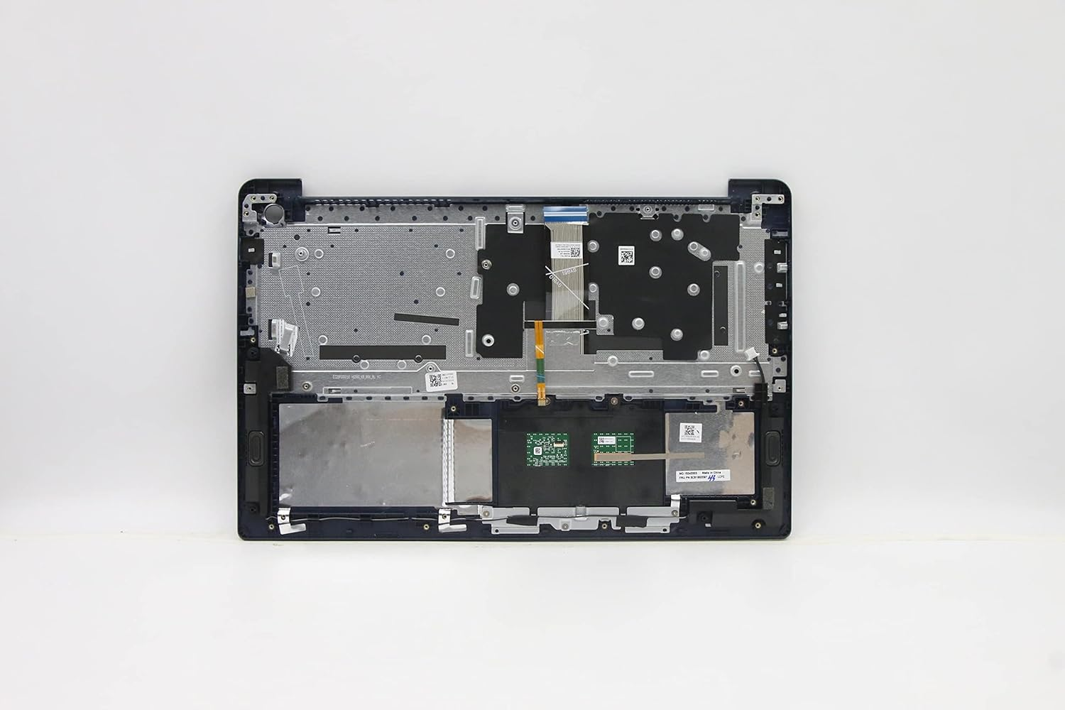 LTPRPTS Replacement Laptop Upper Case Palmrest Backlit Keyboard Touchpad Assembly Part for Lenovo Ideapad 3-15ITL6 15ALC6 5CB1B62097 Blue image number 1