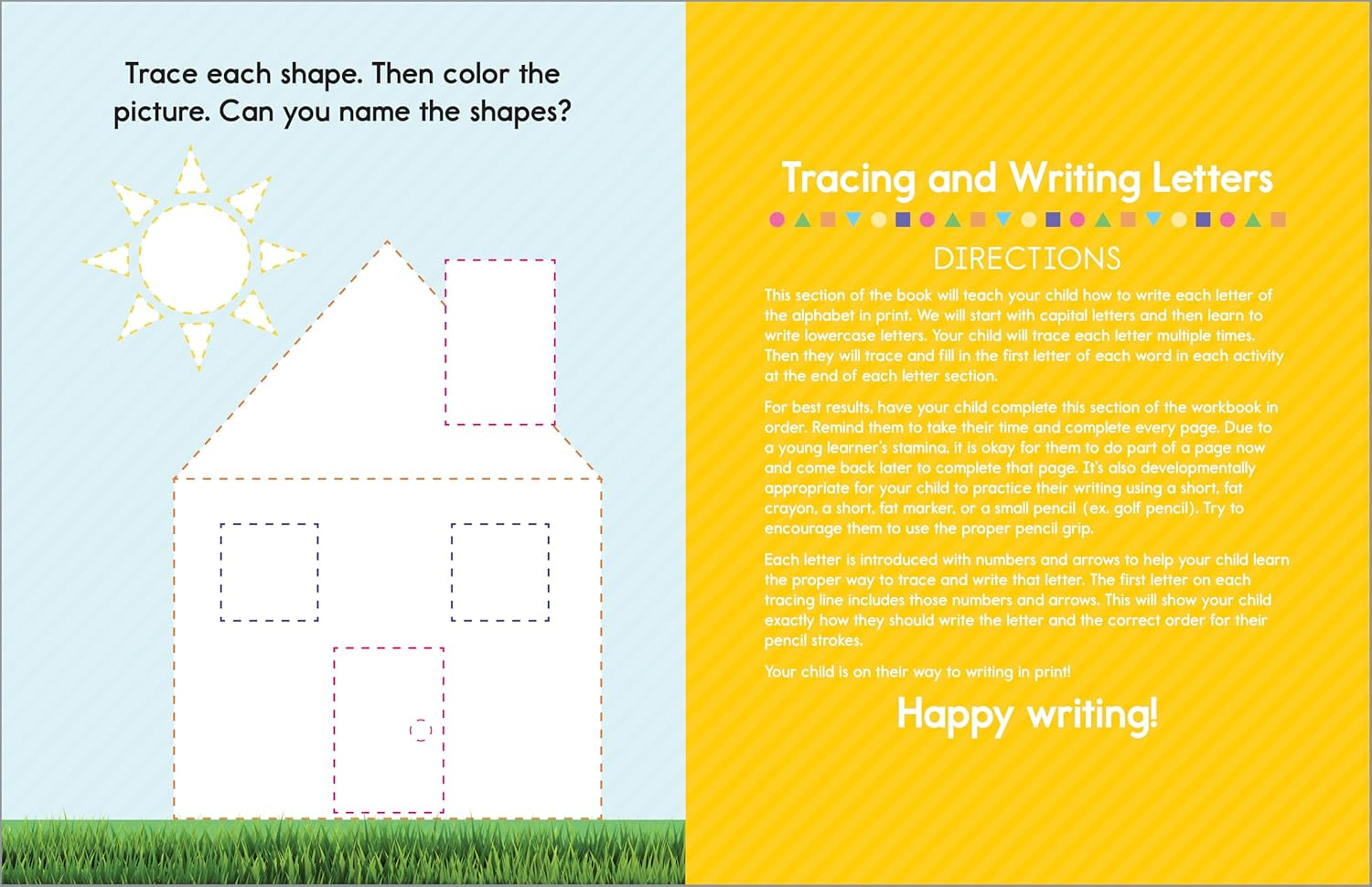 My First Learn-To-Write Workbook: Practice for Kids with Pen Control, Line Tracing, Letters, and More! image number 5