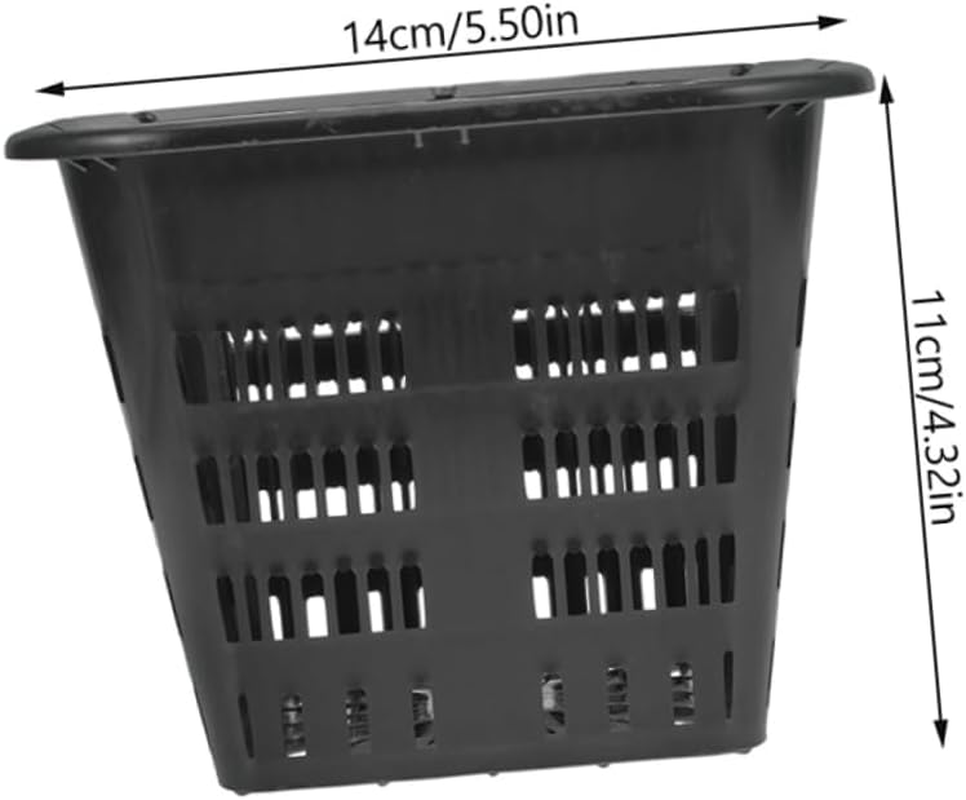 ROMISBABA 10Pcs Hydroponic Mesh Planting Cups Reusable Net Pots for Soil-Less Cultivation for Vegetables and Indoor Gardening and Ventilated Design image number 3