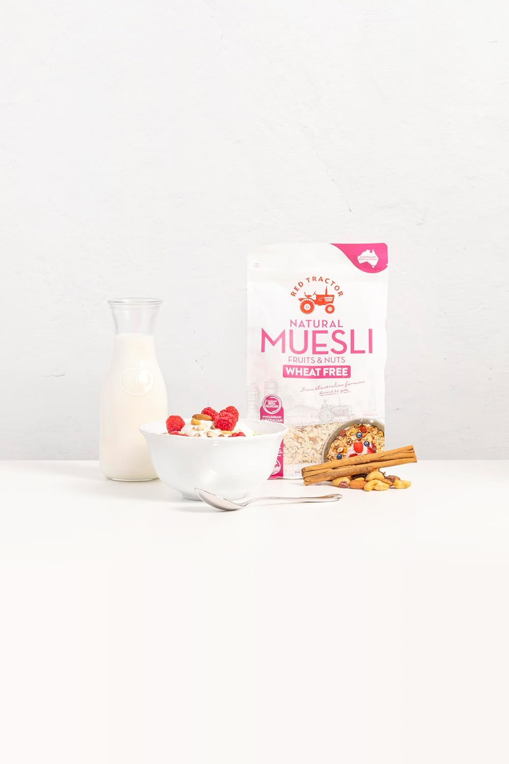 Red Tractor Foods Natural Australian Wheat Free Fruits & Nuts Muesli 500G image number 2