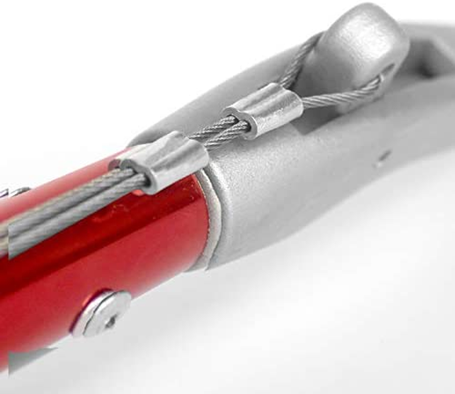 Foldable Red Hook Snake Tongs Grabber Handling Catcher Tool Wide Jaw (1.2M) image number 5