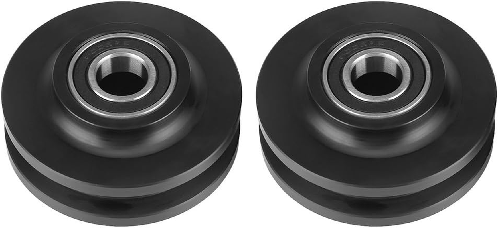 2Pcs Sliding Barn Door Wheel Closet Hardware Door Roller Cabinet Window Pulley Sliding Door Track Home Use image number 4