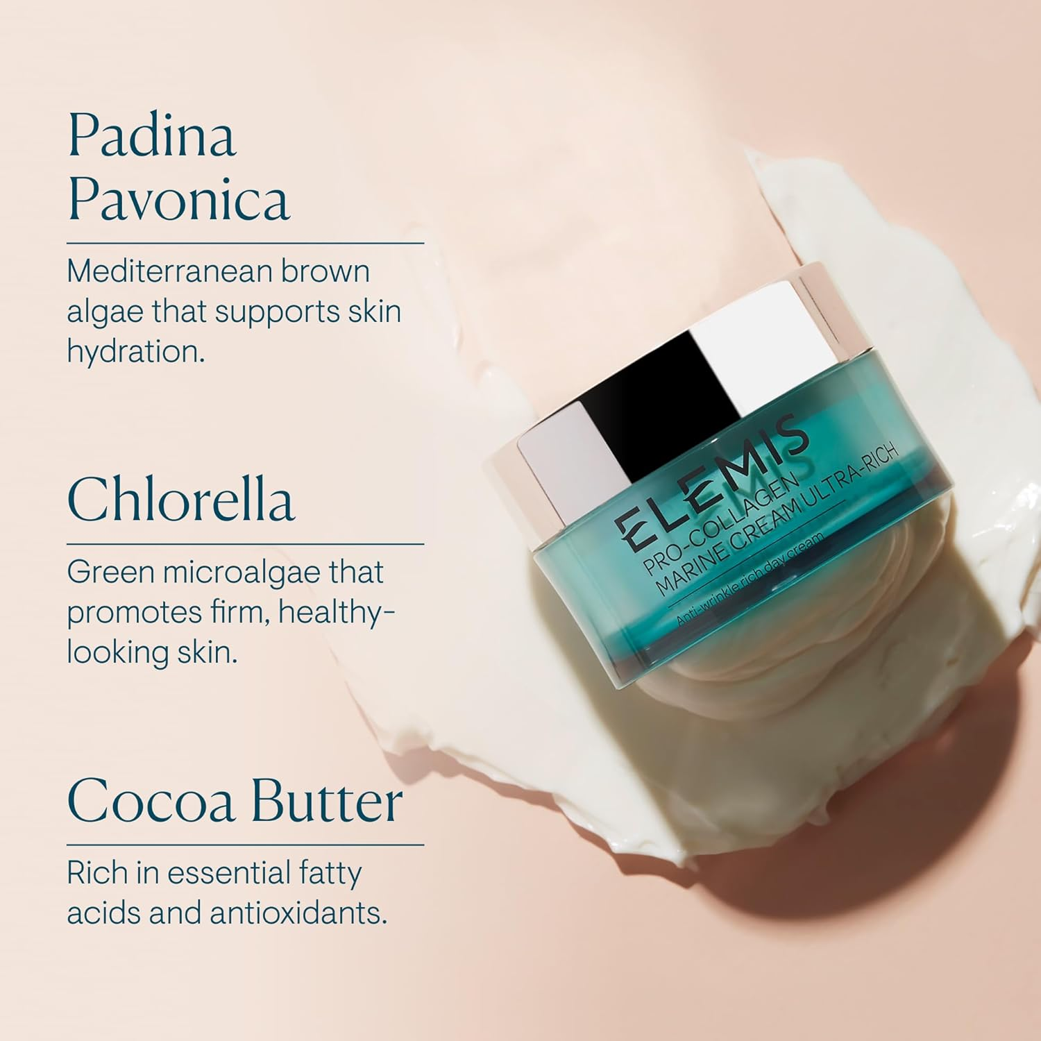 Elemis Pro-Collagen Marine Cream Ultra Ric, 50Ml image number 4