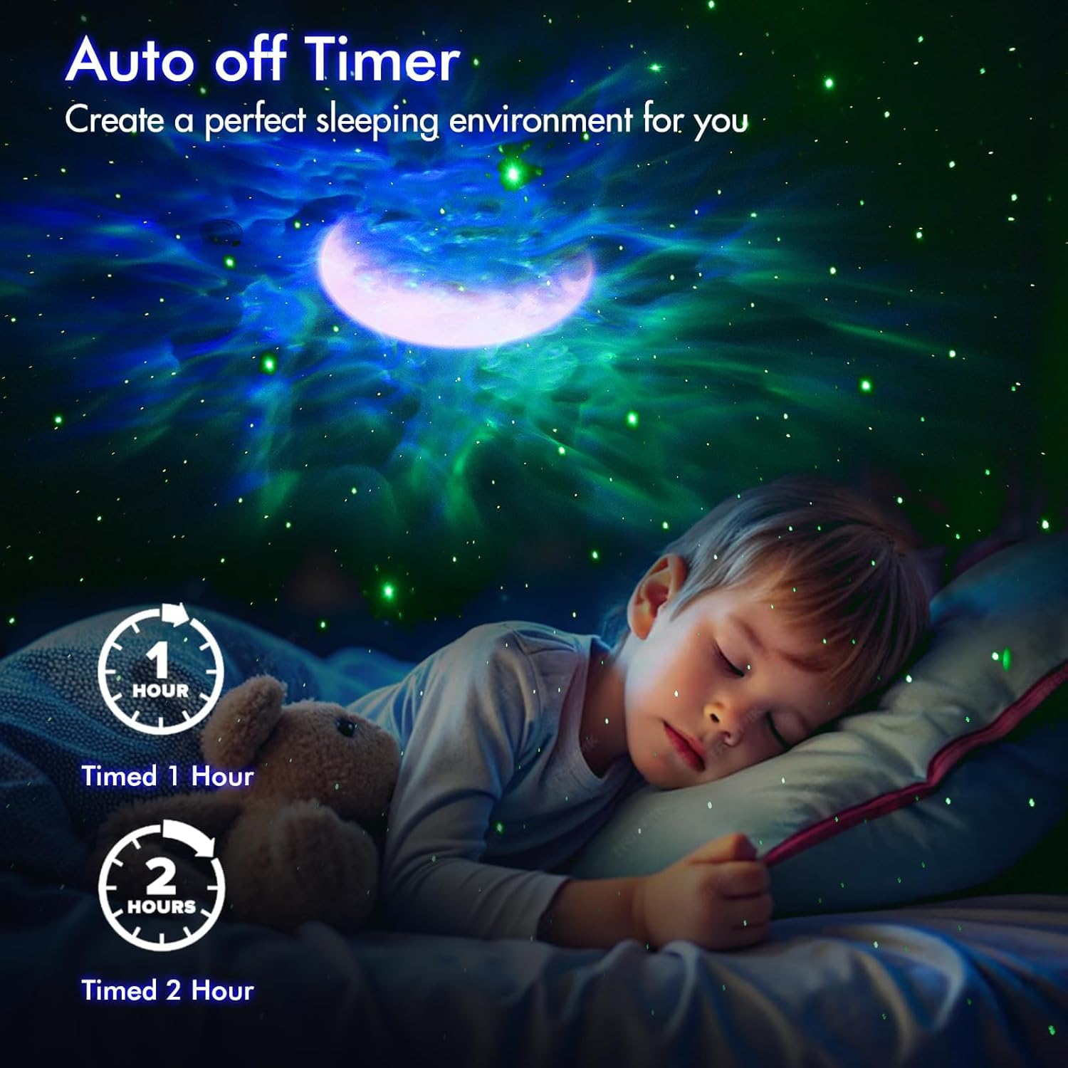Star Projector,Galaxy Night Light,Astronaut Starry Nebula Ceiling LED Lamp with Timer and Remote, for Kids Adults for Bedroom, Birthdays,Christmas, Valentine'S Day. (Standing) image number 5