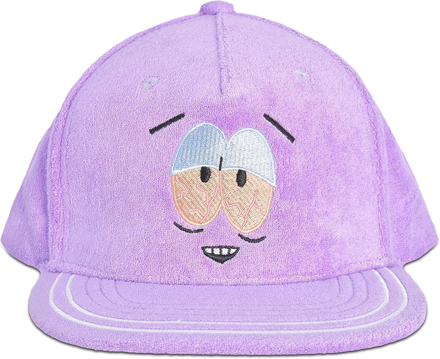 Concept One South Park Cap, Adjustable Snapback Baseball Hat with Flat Brim, Blue, One Size