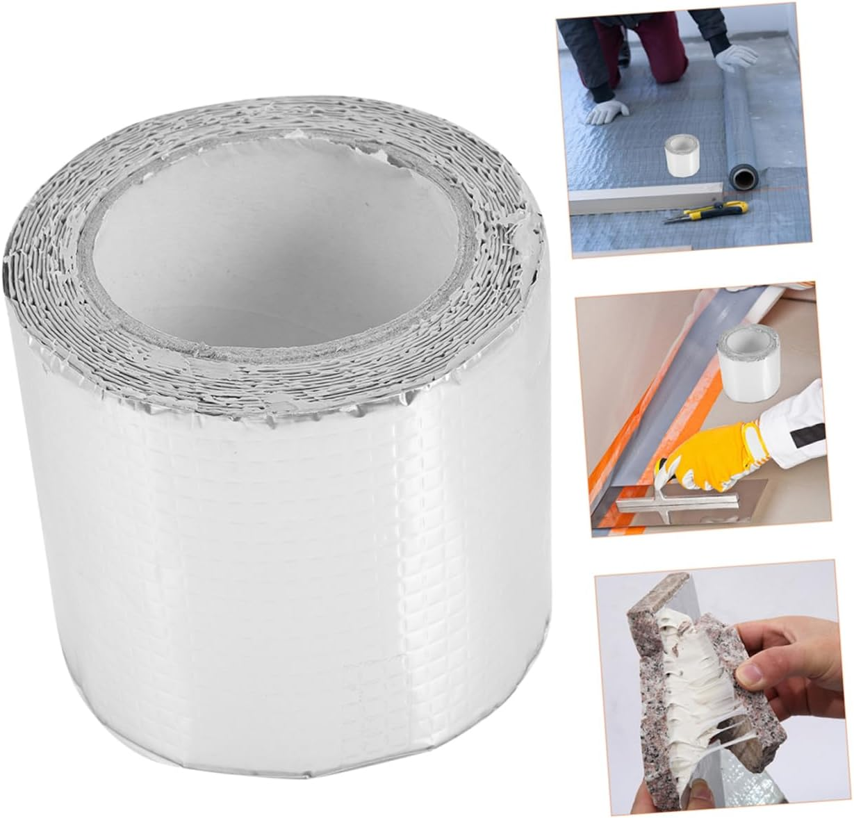 PLAFOPE Tape Self-Adhesive Roof Sealant Tape for Rv Roof Repair and Water Barrier Protection image number 1