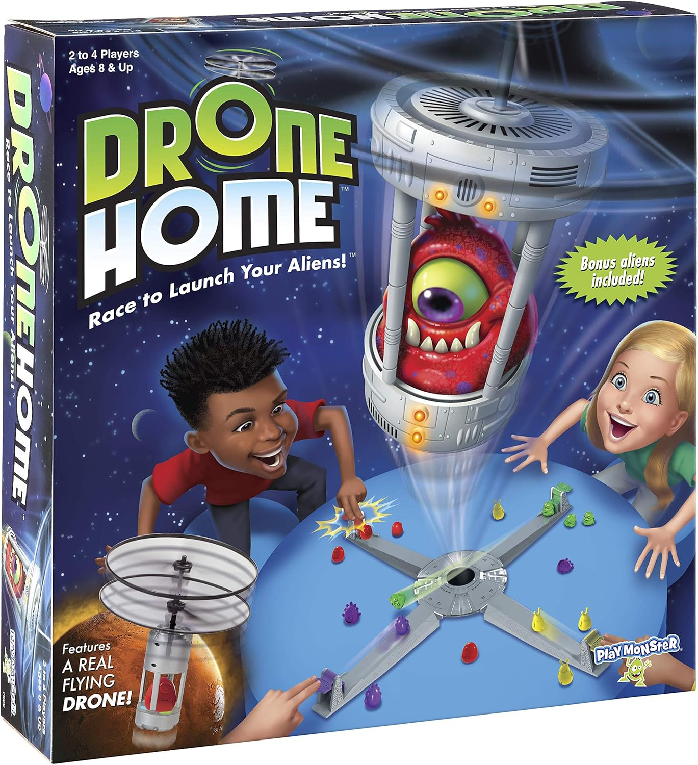 Drone Home - First Ever Game with a Real, Flying Drone - Great, Family Fun! - for 2-4 Players - Ages 8+ image number 6