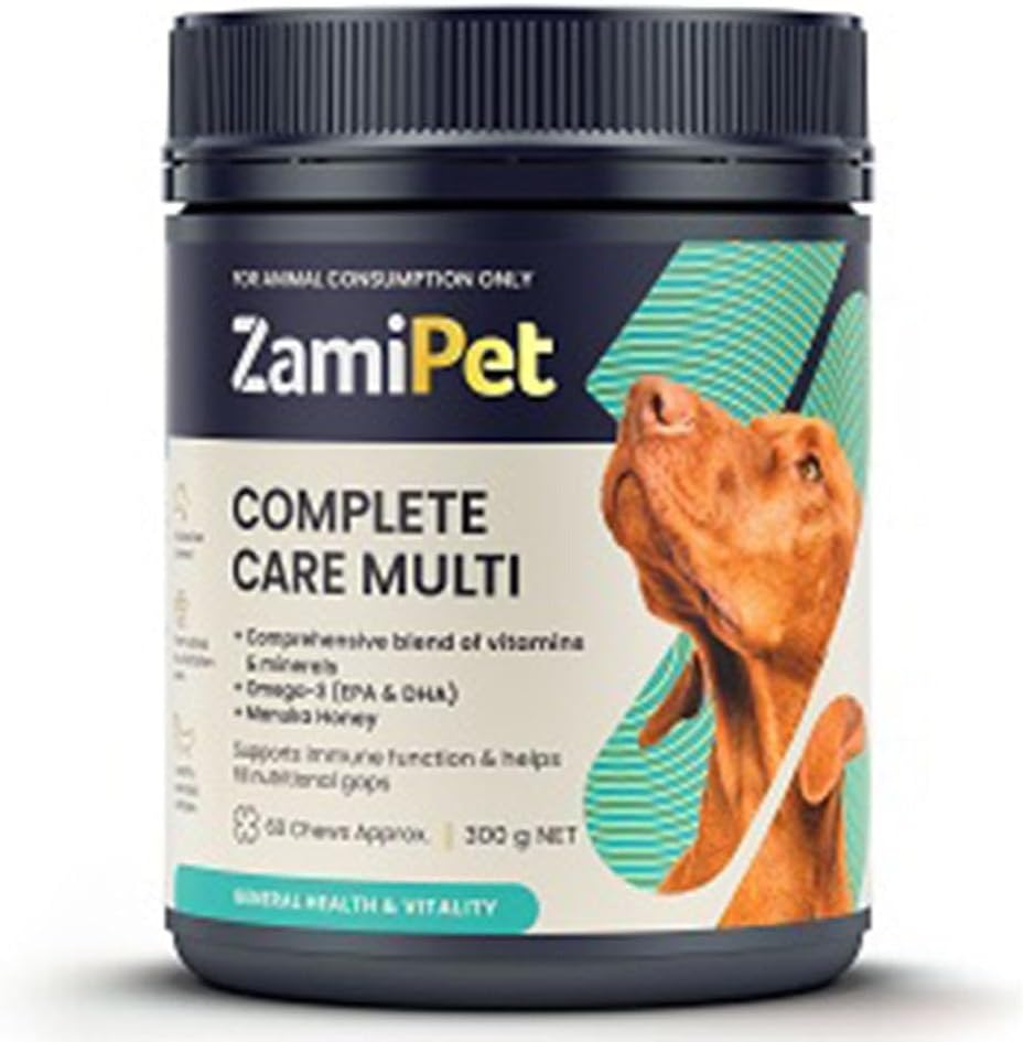 Zamipet Complete Care Multivitamins 60 Chews for Dogs 300 G image number 1
