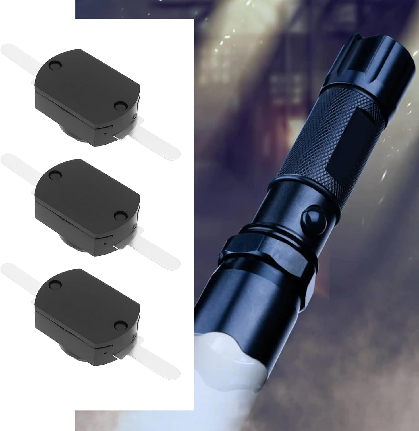 Create Idea 50X 1208YD Self-Lock Micro Push Button Switch 12 X 8 Mm Miniature Switch DC 30V/1A 2-Pin Black image number 4