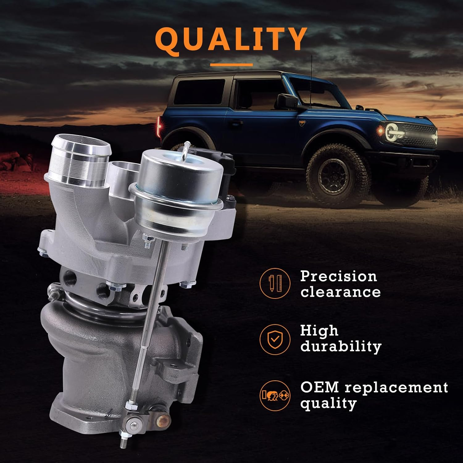 K03 Turbo Turbocharger Compatible with Mini Cooper S R55 R56 R57 R58 R59 R60 R61 Clubman 1.6; Compatible with EP6 DTS, EP6 CDTS, EP6 CDT Engine Versions Type image number 4