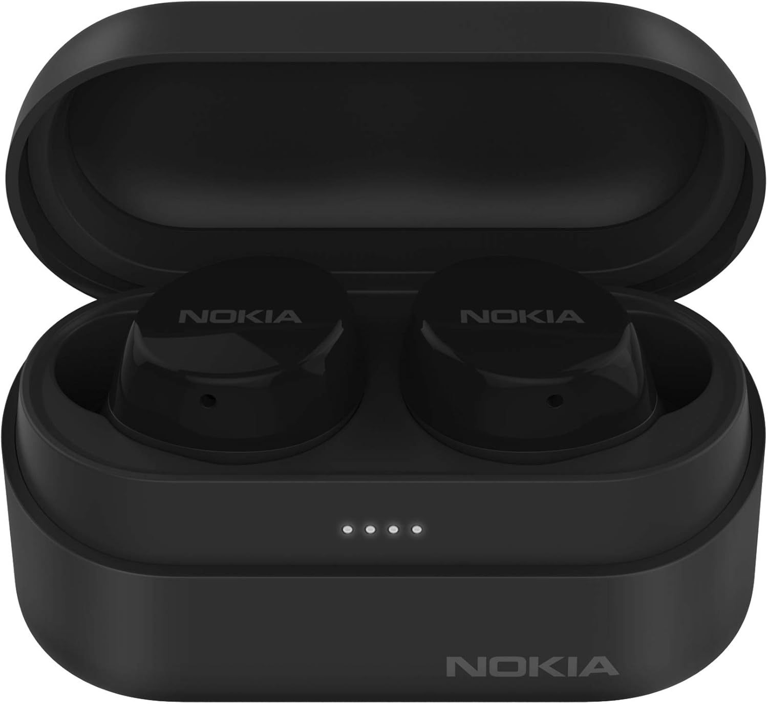 Nokia Power Earbuds Lite (Genuine Nokia Product) 2020 Bluetooth Earphones, Charging Case, up to 35 Hours Battery, Waterproof and Comfortable In-Ear Design, Snow Universal