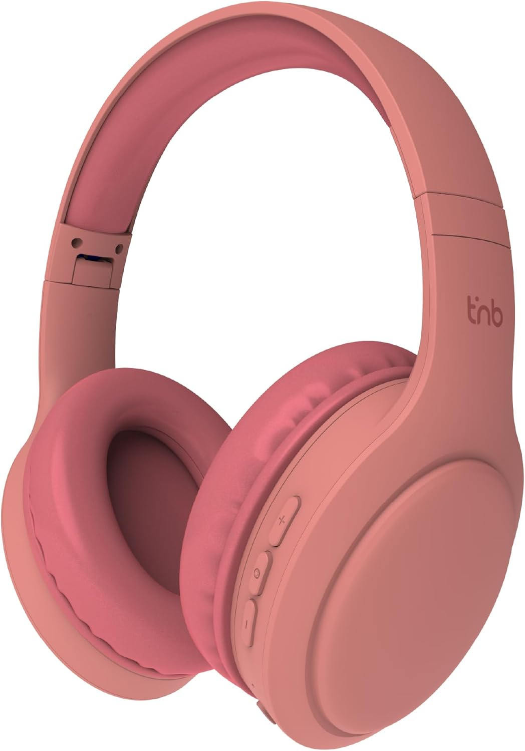 T'NB Wireless Headphones, Foldable Passive Noise Cancelling Headphones with Bluetooth Connection, Stereo Sound with Built-In Microphone, Battery Life up to 30 Hours - Pink image number 5