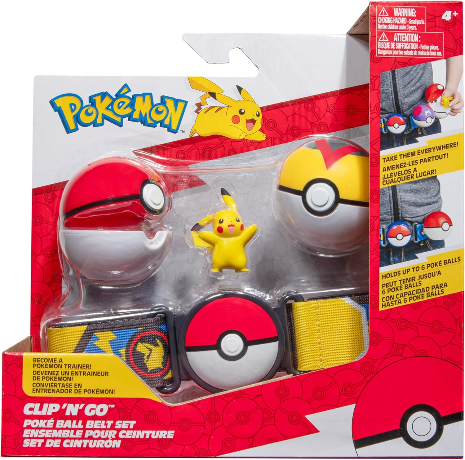Pok&eacute;mon PKW3162 Toy Belt Set Pikachu image number 1