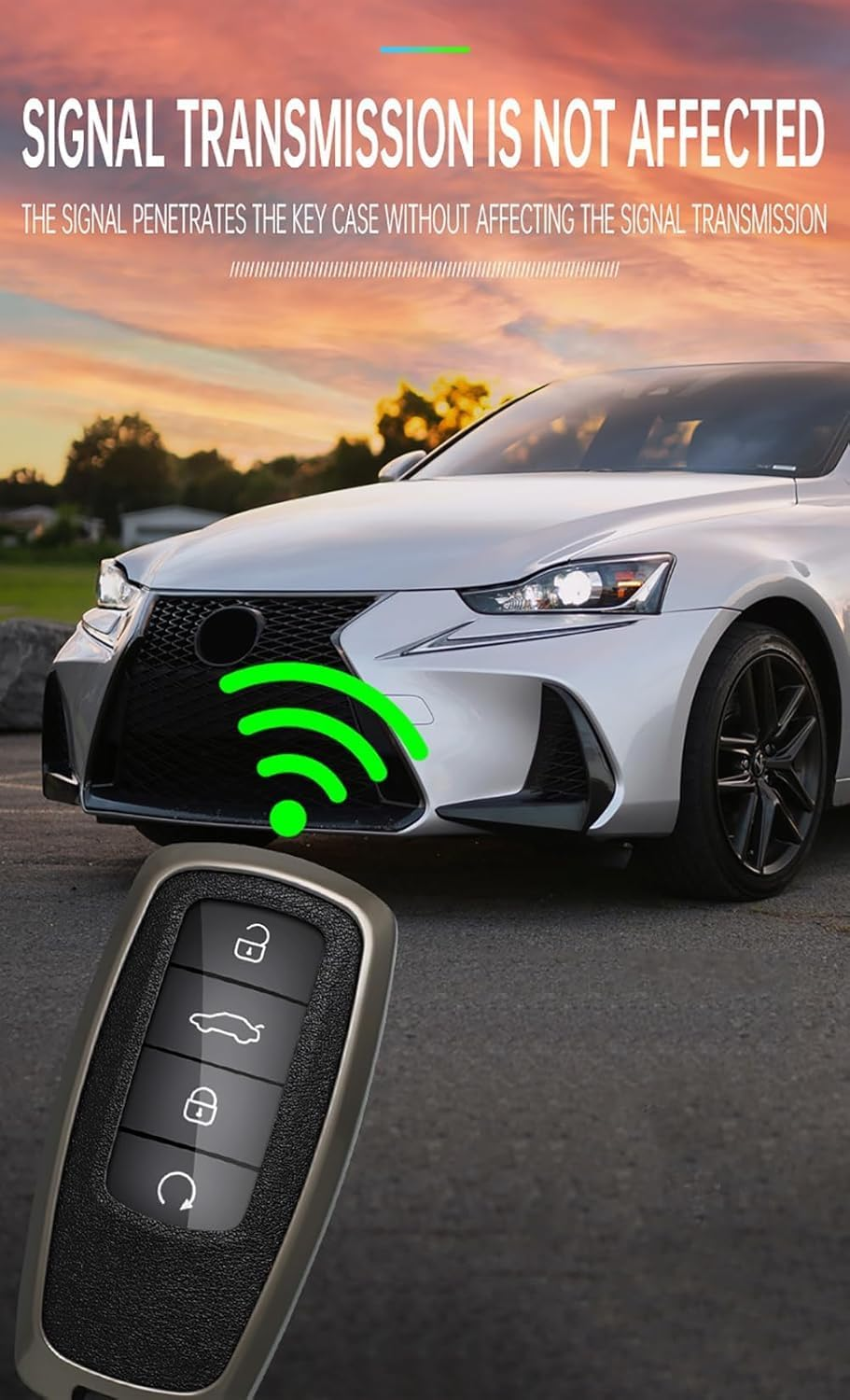 Alloy Car Key Fob Cover Fit for Chery Tiggo 8 Pro plus New 5 plus 7 Pro Tiggo 7 Pro Max Omoda 5 C5 Key Holder Smart Leather Key Case Shell Bag Keyring Keychain Auto Styling Accessories - Blue image number 3