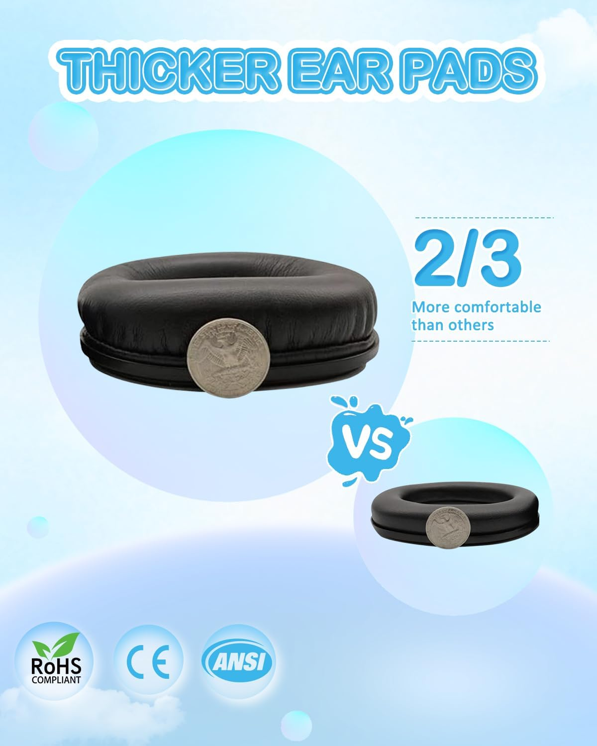 ZOHAN EM030 [Upgraded] Kids Hearing Protection Safety Earmuffs | Adjustable Ear Defenders Fit for Toddlers, Children and Young Teens image number 2