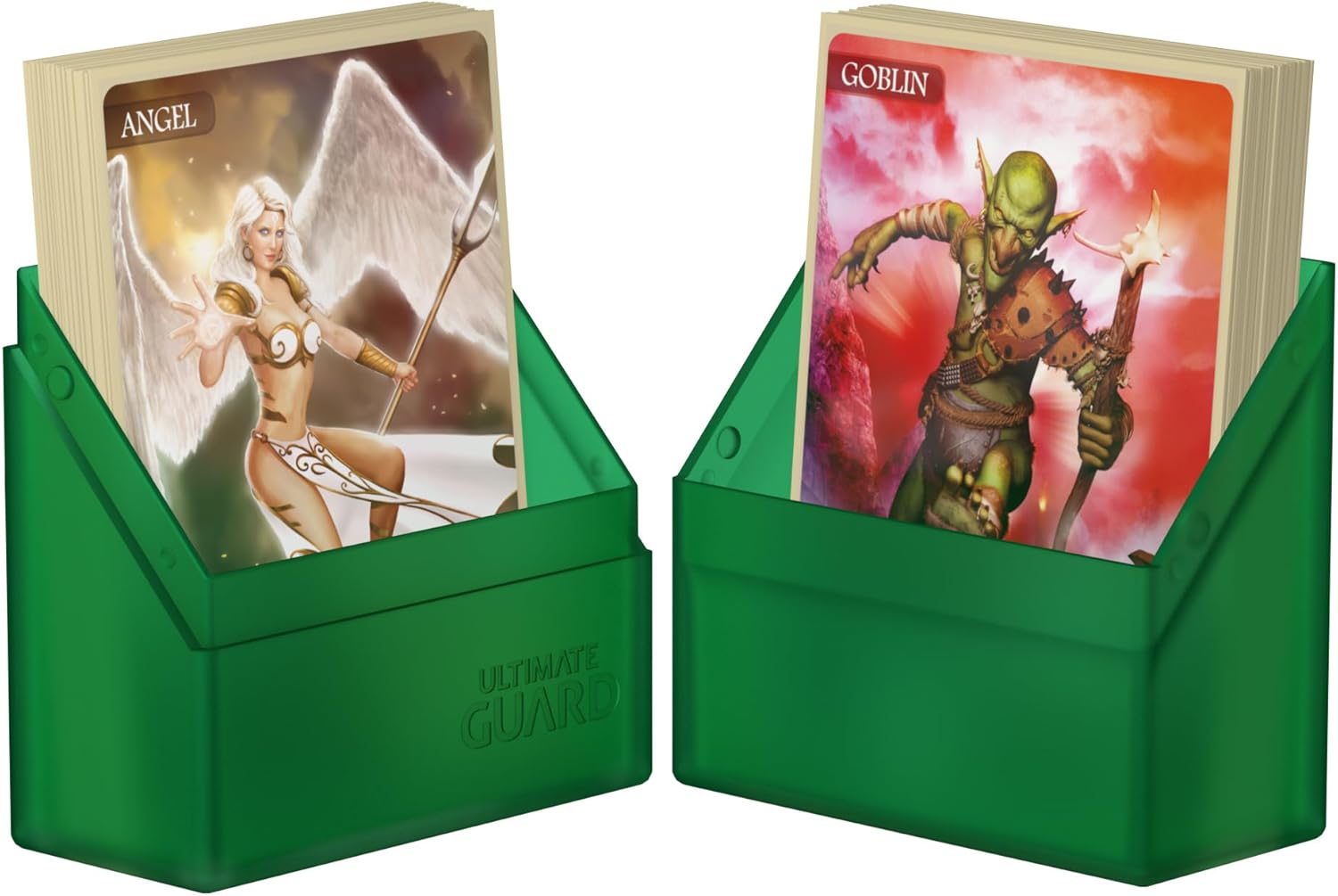 Ultimate Guard Unisex'S UGD011136 Deck Case, Emerald, 76 X 98.5 X 35 Mm