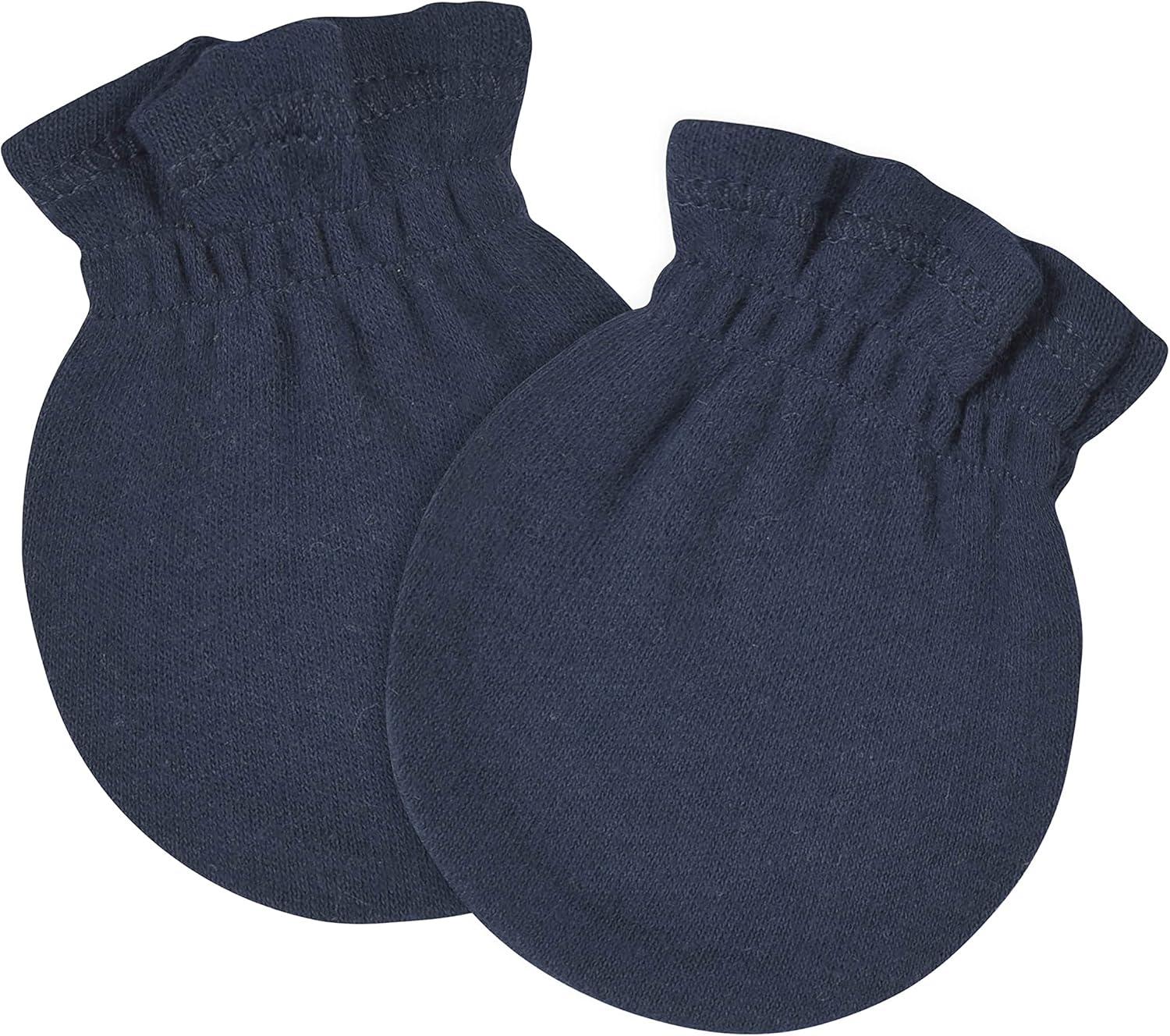 Gerber Baby Girls' 8-Pack and 12-Pack No Scratch Mittens, Navy image number 6