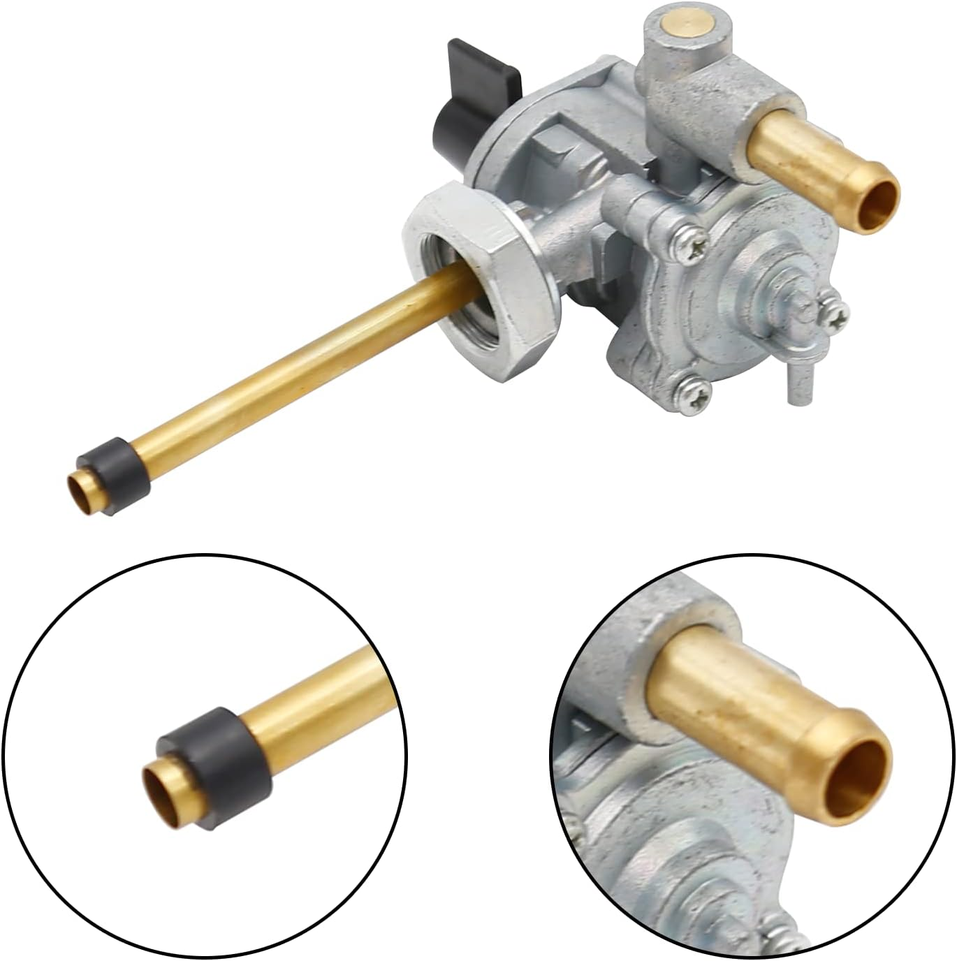 VT750C Fuel Petcock Valve Gas Tank Switch Replacement for Honda Shadow Spirit Aero 750 VT750C2 VT750CA VT750C2F 2007-2009 image number 2