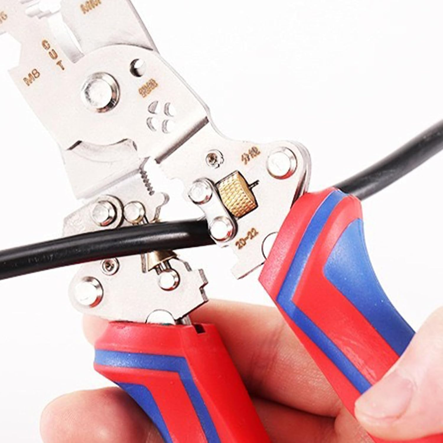 Wire Stripper | Foldable Electrical Pliers | 13-In-1 Electrician Repair Splitter Cable Stripping Tool for Daily Automotive Home Industrial Commercial Marine Electronics image number 5