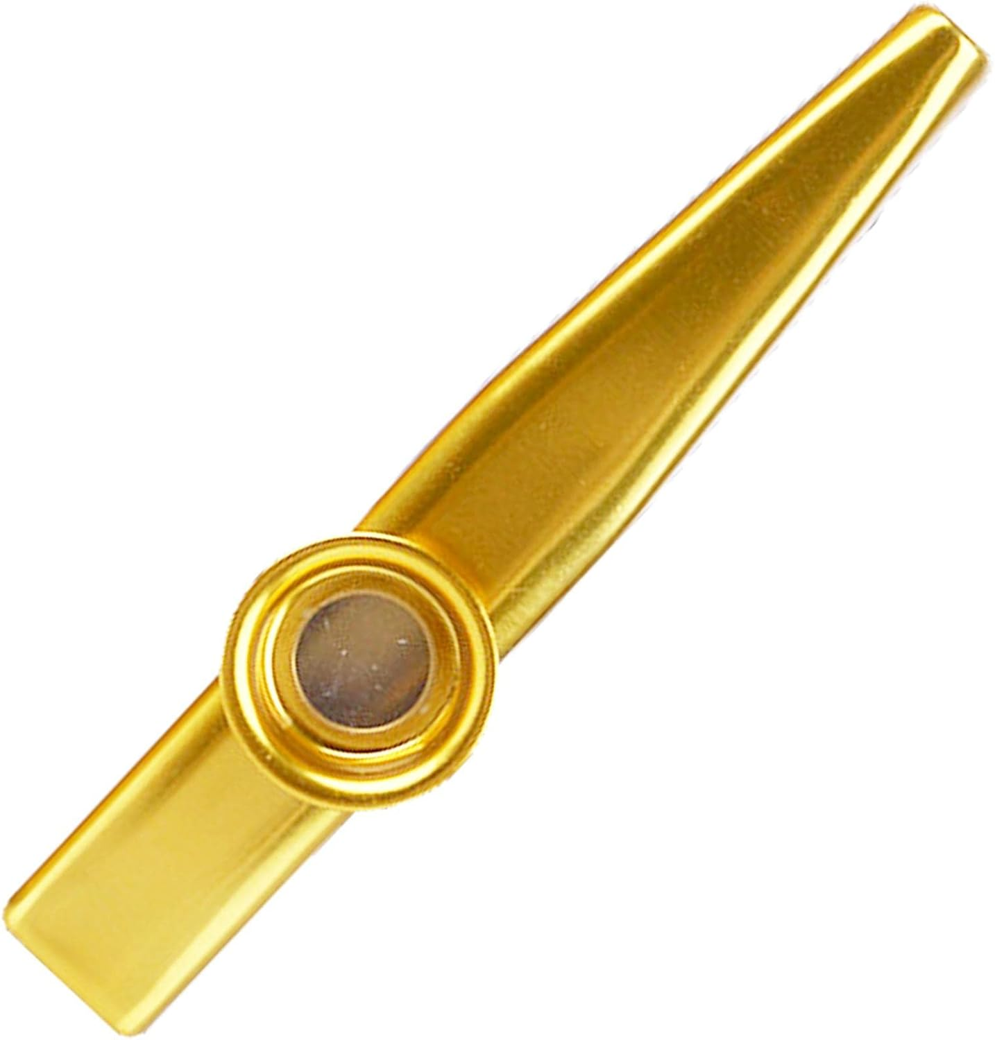 Metal Kazoo - Kazoo Musical Instrument | Easy to Learn Kazoos, Guitar Ukulele Violin Piano Keyboard Companion for Kids And