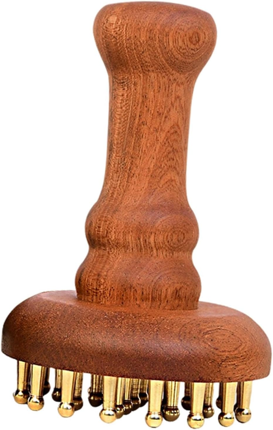 Hzskjyt Wooden Massage Body Brush 29 Brass Tooth Deep Tissue Women Men Gift Portable image number 2