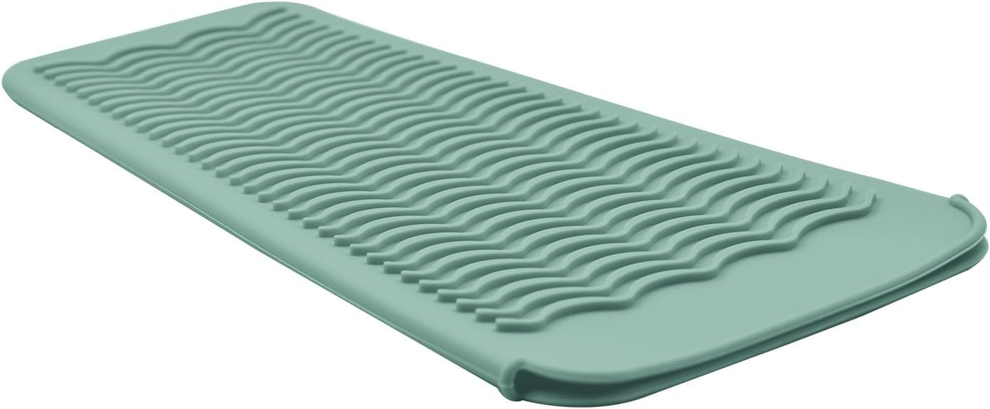 EIOKIT Silicone Heat Resistant Mat for Hair Iron, 11 X 5 Inch, Grey, 1 Pack