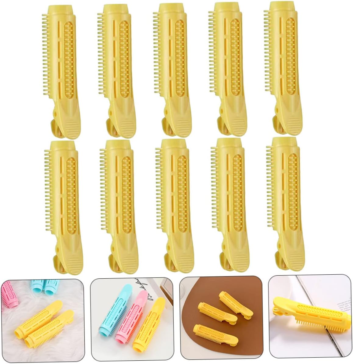 Vaguelly 10 Pcs Hair Volume Clips Volumizing Root Hair Clip for Women Durable and Comfortable image number 2