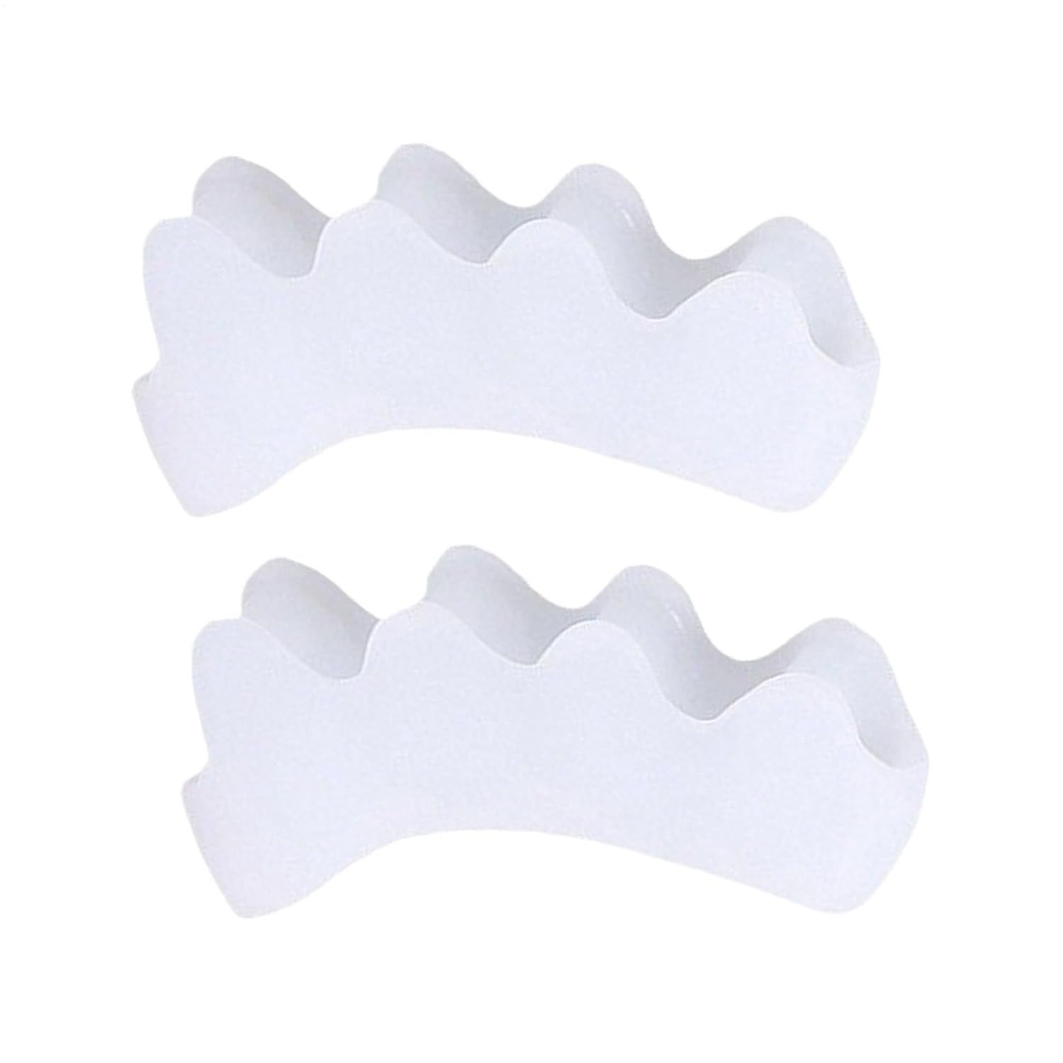 Lmyit Toe Separator,Flexible Toe Alignment Corrector - Protectors Straightener Sleeve for Comfortable Walking Running Exercise Women Men