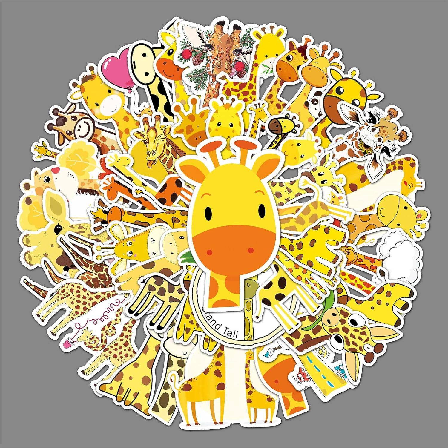 Cartoon Owl Stickers,50 PCS Cartoon Owl Graffiti Vinyl Waterproof Decals for Water Bottles Computer Bicycle Skateboard Luggage Phone Pad Laptop Kids Teens Stickers Pack