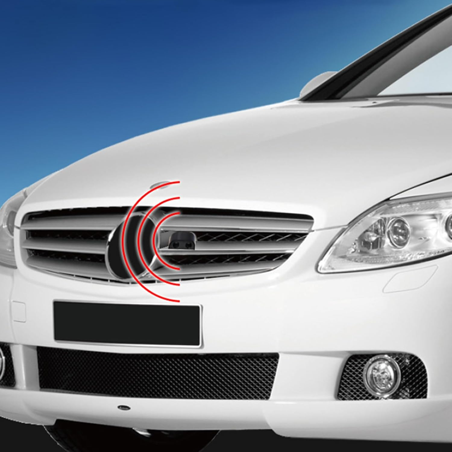 Car Animal Repellent Ultrasonic Alarm System, with Annoying Sound, Easy to Install, Suitable for Double Horn Design of Car Rvs, Can Protect Vehicles from Animal Injuries