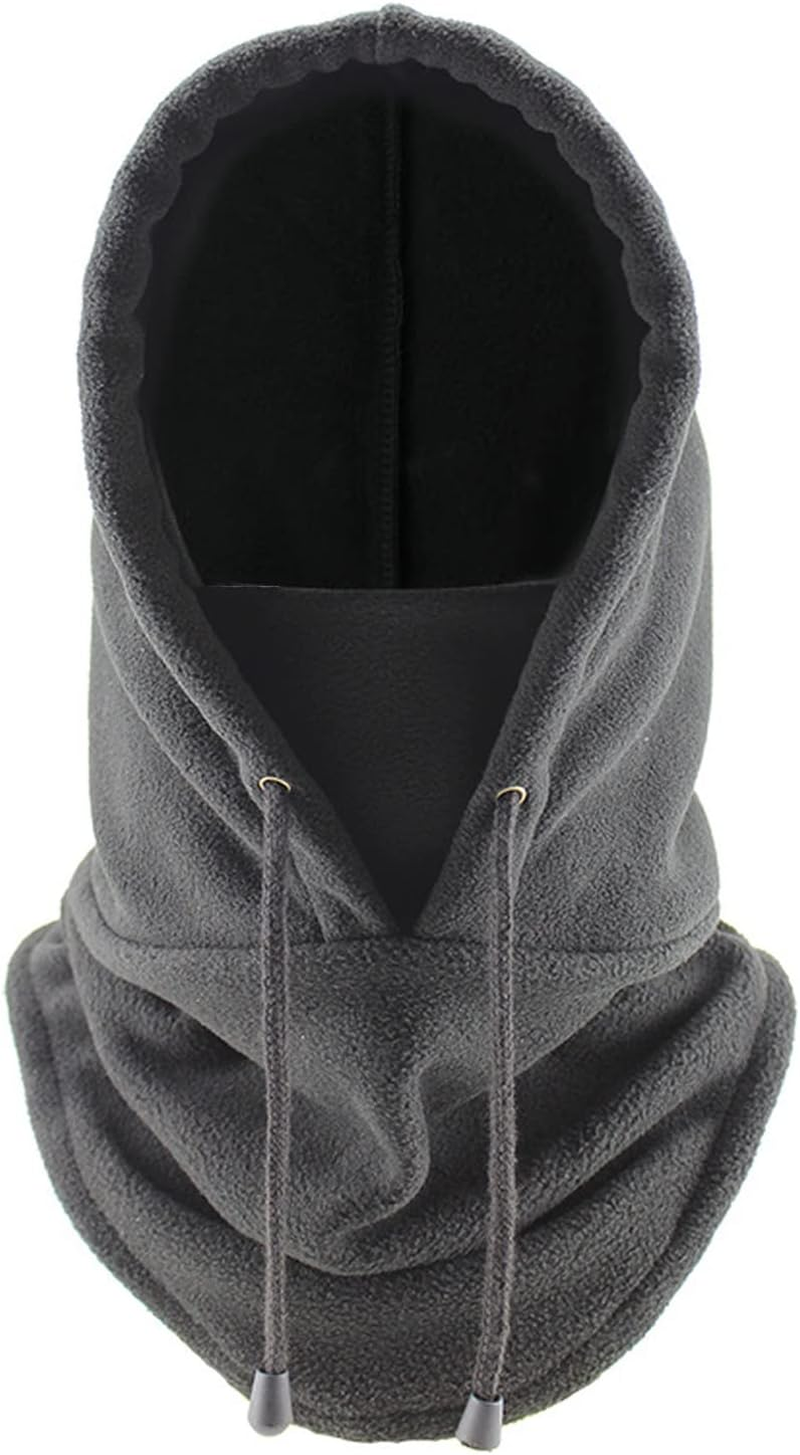 LERTREE Windproof Thermal Balaclava Men Fleece Ski Mask Hood Full Face Cover Women Neck Warmer Scarf Winter Neck Gaiter