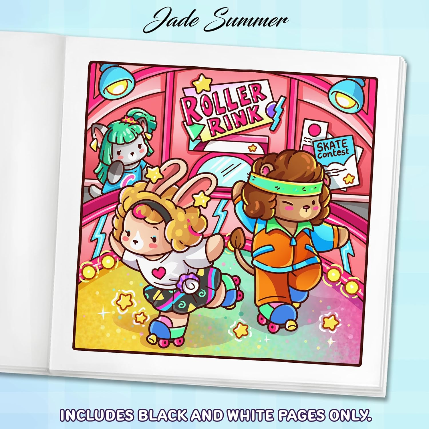 Cozy Eras 2: Cute Coloring Book for Adults and Teens with Charming Characters and Easy-To-Color Nostalgic Scenes for Relaxation image number 2