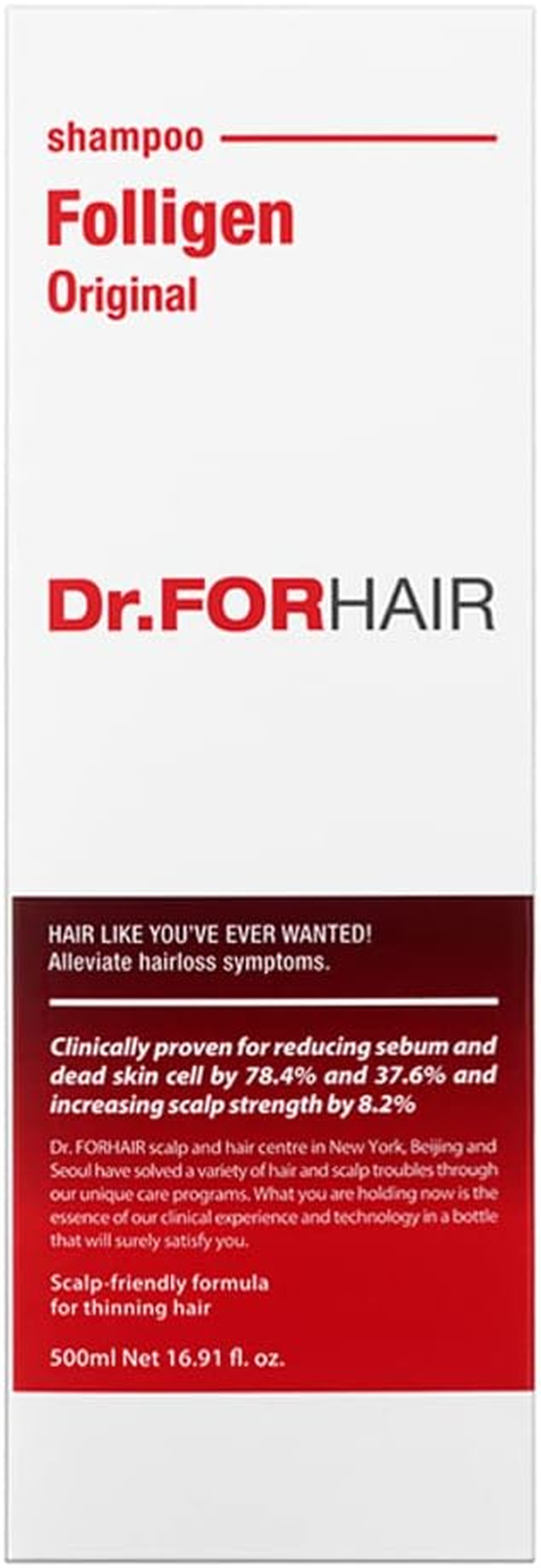 DR for HAIR - Folligen Shampoo 500Ml image number 4