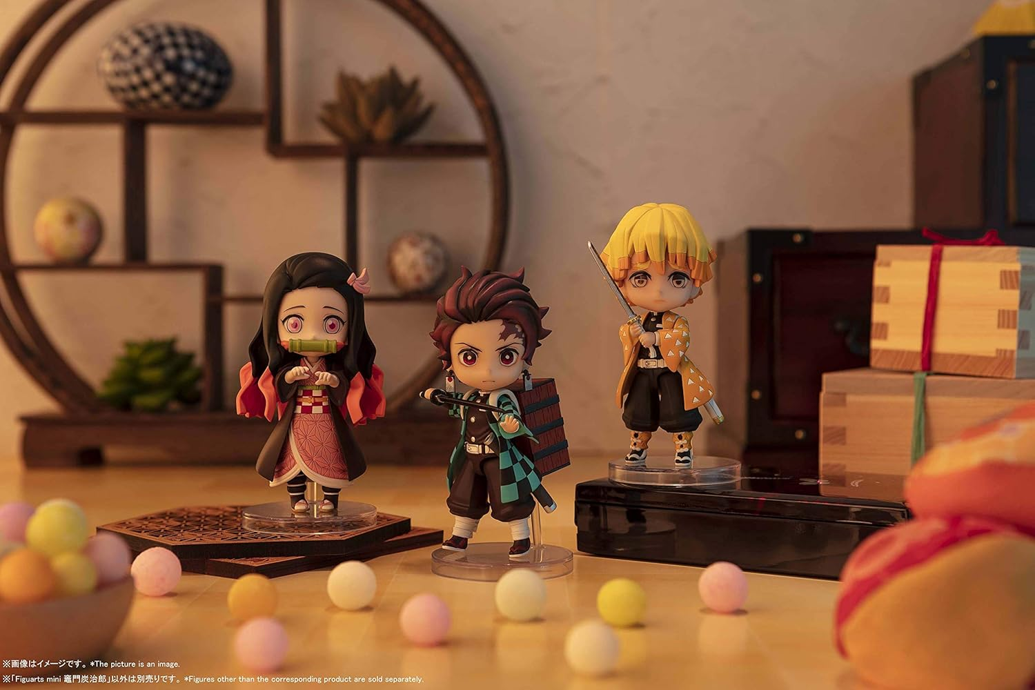 Tamashii Nations Figuarts Mini Demon Slayer: Kimetsu No Yaiba - Tanjiro Kamado image number 2