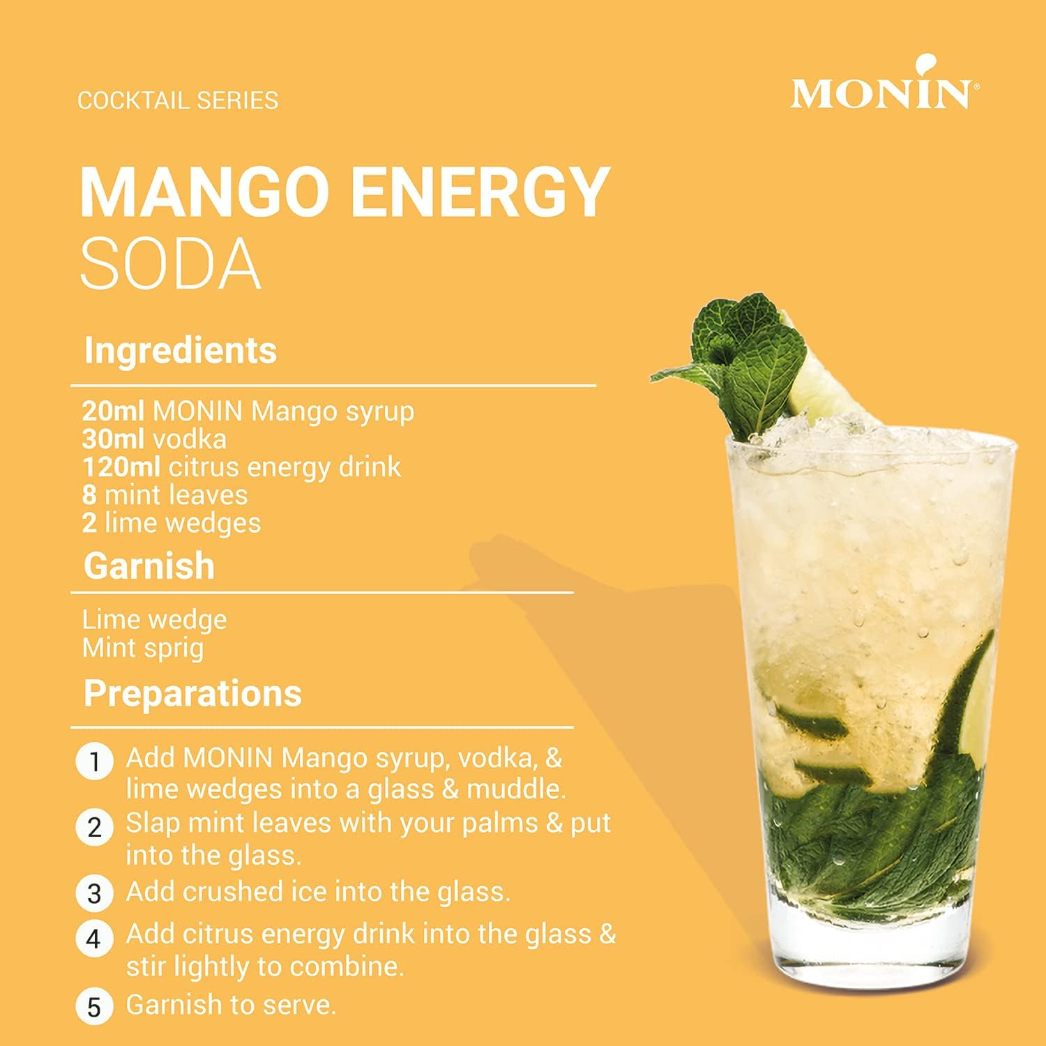 Monin Mango Syrup, 700 Ml (Pack of 1), 960652 image number 2