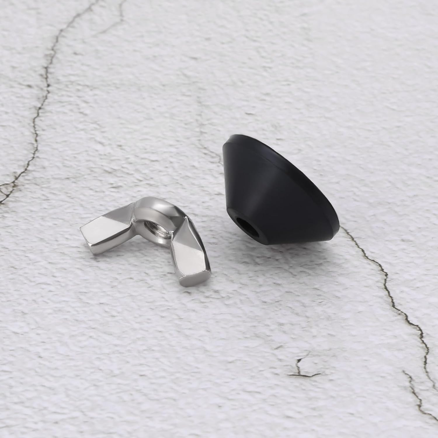 2 Sets M6 Bolt Rubber Dome Foam Washer Set Toilet Cistern Seal Kit Toilet Seat Universal Hhinge Accessories Toilet Seat Gasket Nut Fasteners image number 3