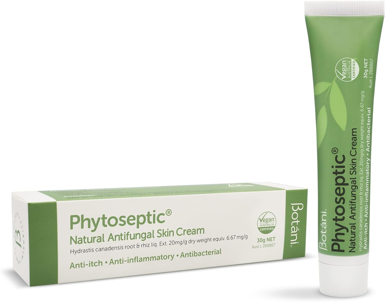 Botani Phytoseptic Antifungal Skin Cream, 30G image number 2