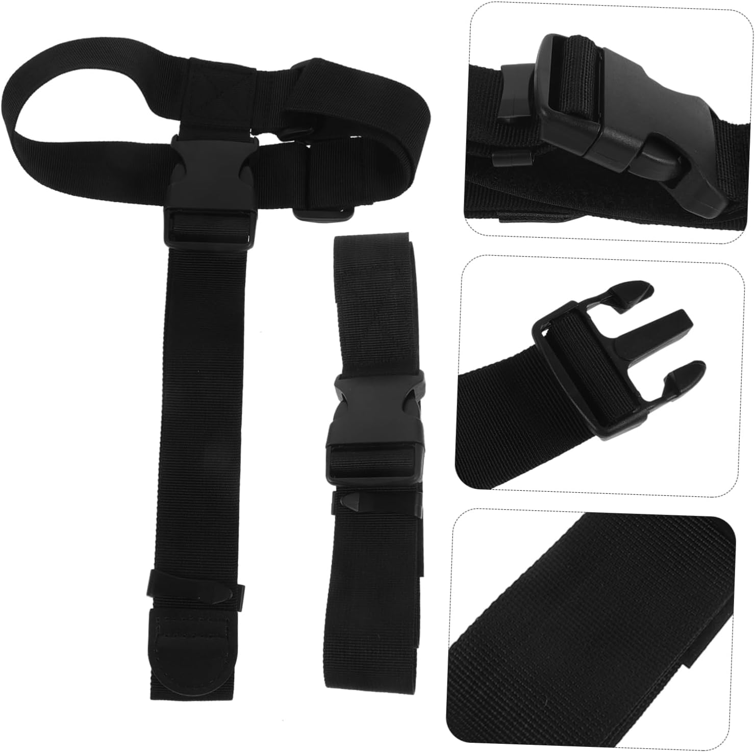 COLLBATH Luggage Straps for Suitcases Adjustable Polyester Belt with Quick Release Buckle for Connecting Multiple Luggage on Travel image number 6