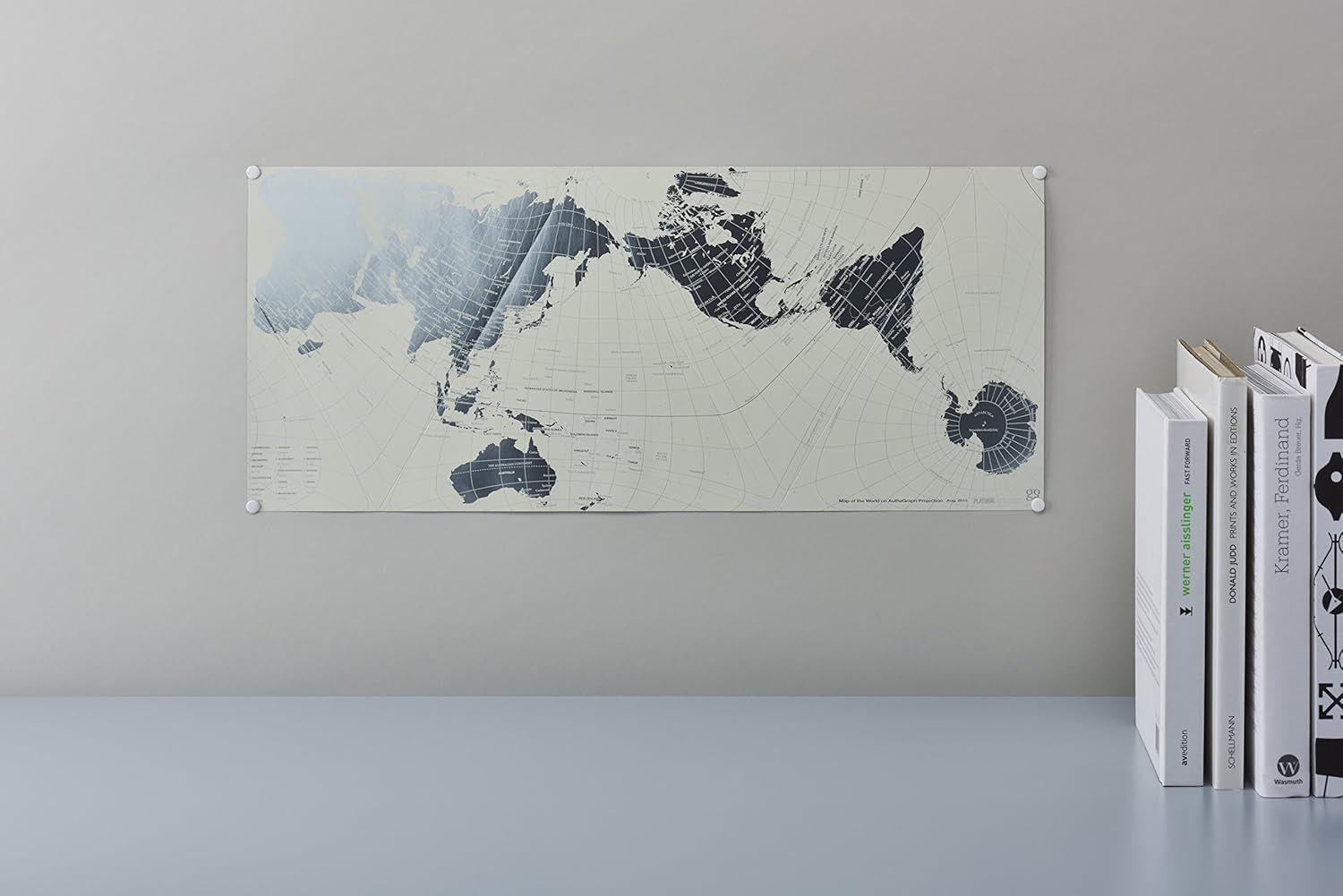 Geografia World Map Authagraph Platinum M-PL image number 2