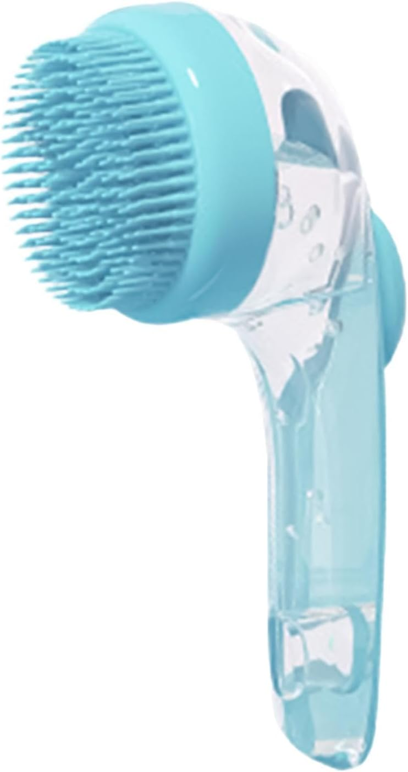 Wjnflqn Dog Washing Brush, Dog Brush for Bathing, Multifunctional Shower Comb for Kittens, Soft Dog Bath image number 4